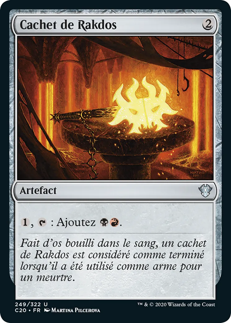 Cachet de Rakdos — Commander 2020 — Magic: The Gathering