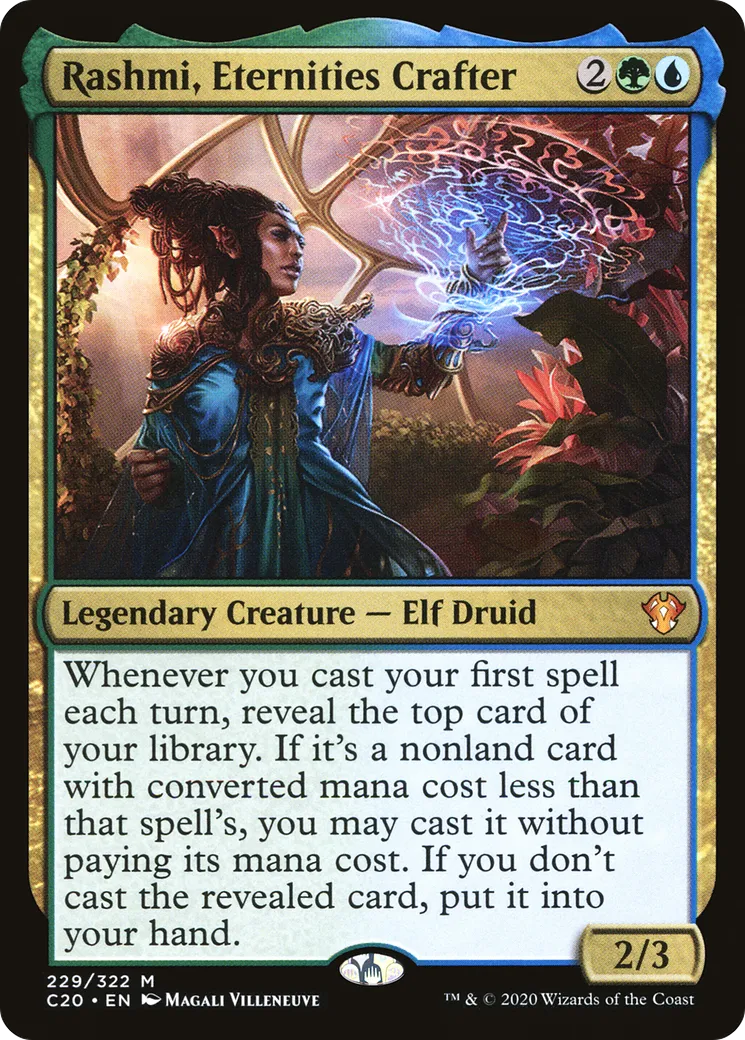 Rashmi, façonneuse des Éternités — Commander 2020 — Magic: The Gathering