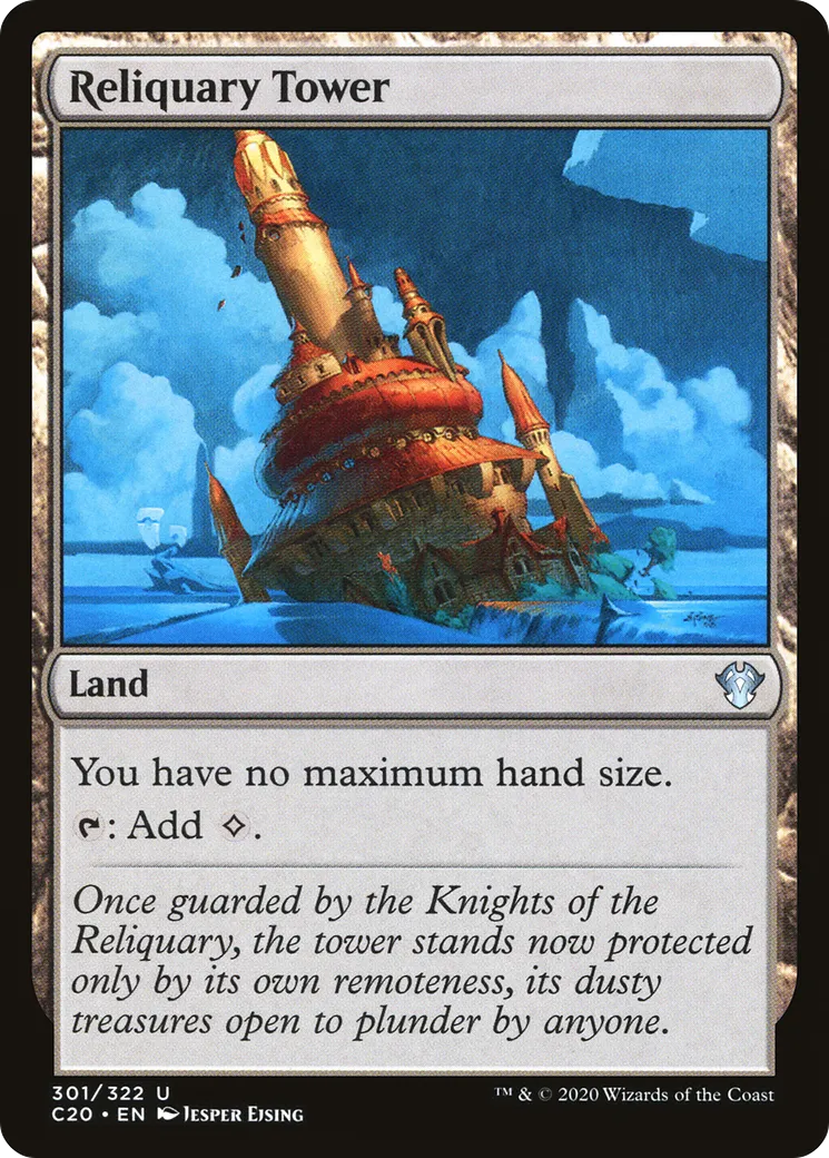 Reliquary Tower — Commander 2020 — Magic: The Gathering