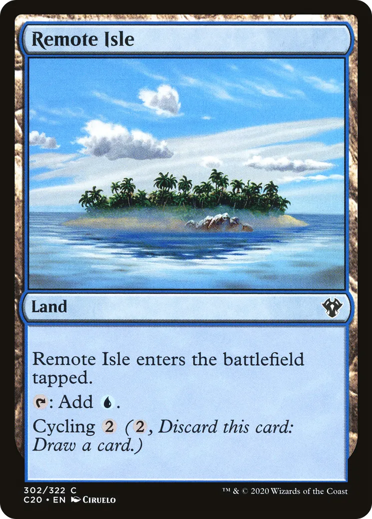 Remote Isle — Commander 2020 — Magic: The Gathering