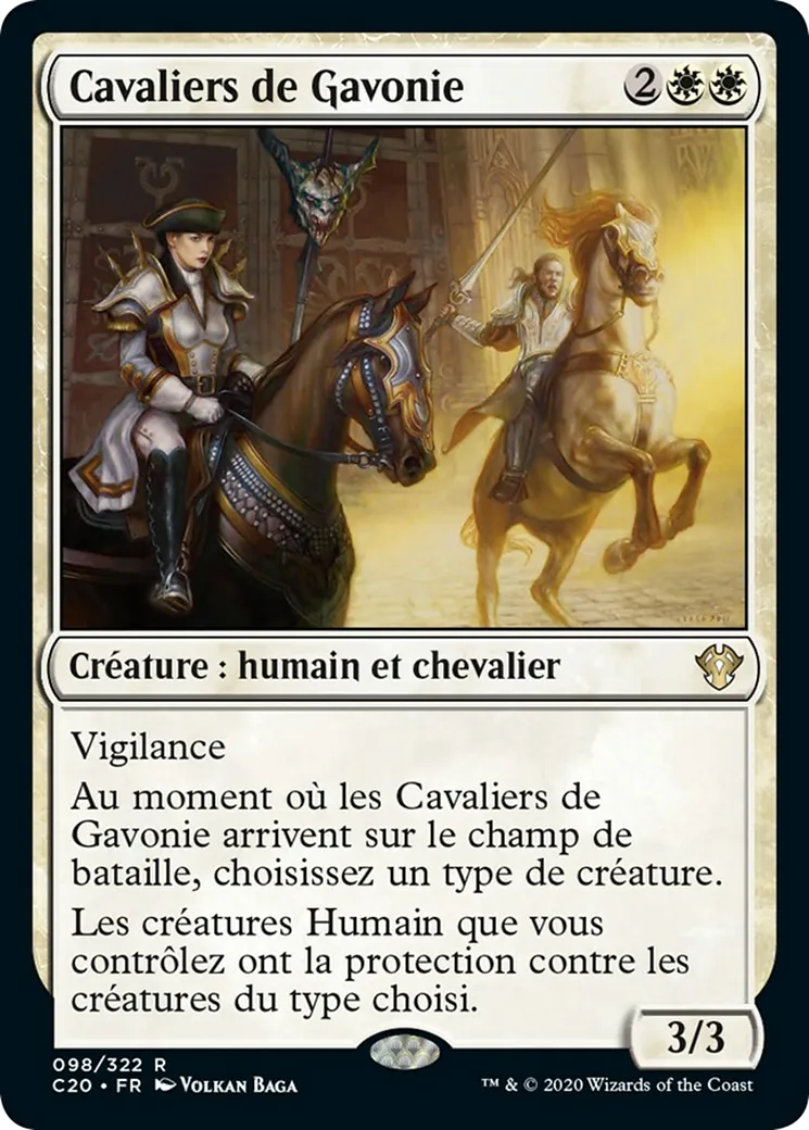 Cavaliers de Gavonie — Commander 2020 — Magic: The Gathering