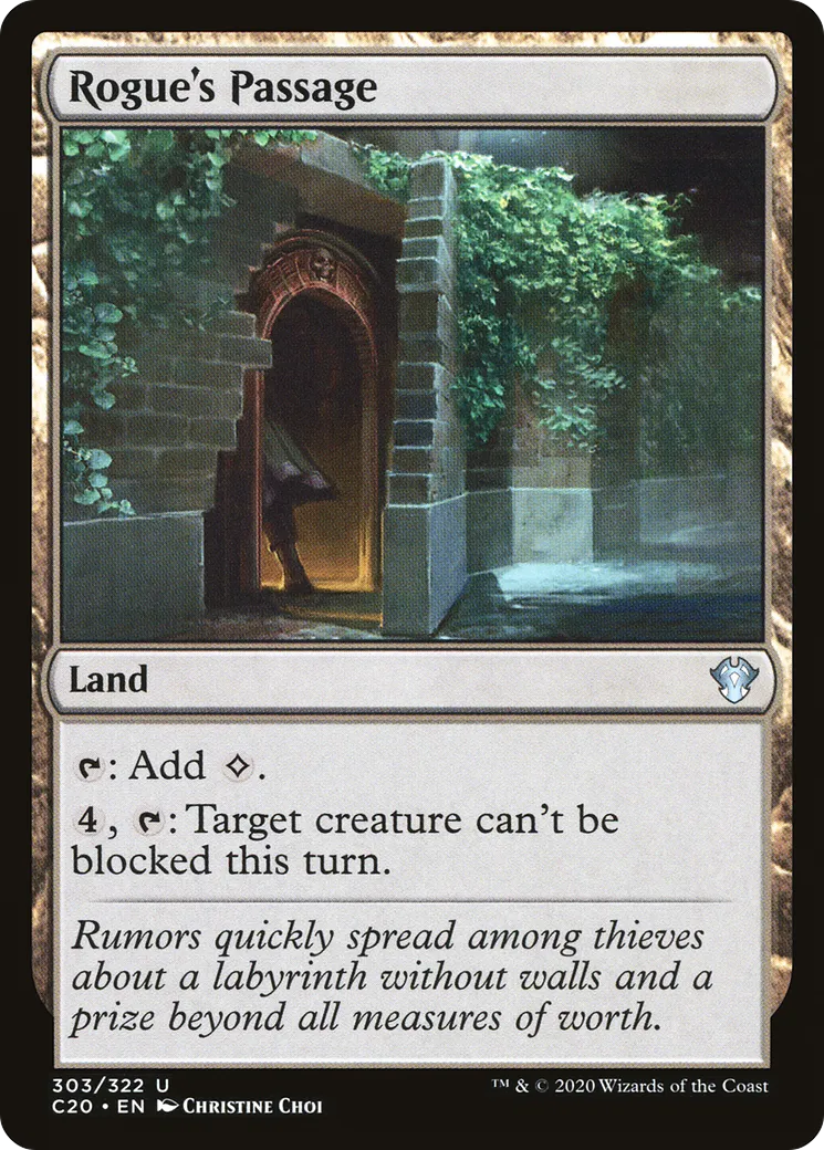 Rogue's Passage — Commander 2020 — Magic: The Gathering