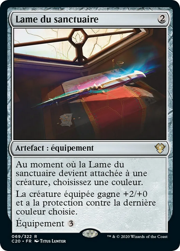 Lame du sanctuaire — Commander 2020 — Magic: The Gathering
