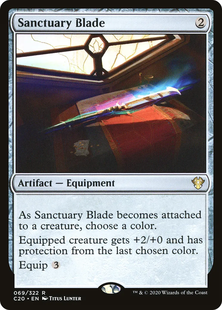 Sanctuary Blade — Commander 2020 — Magic: The Gathering