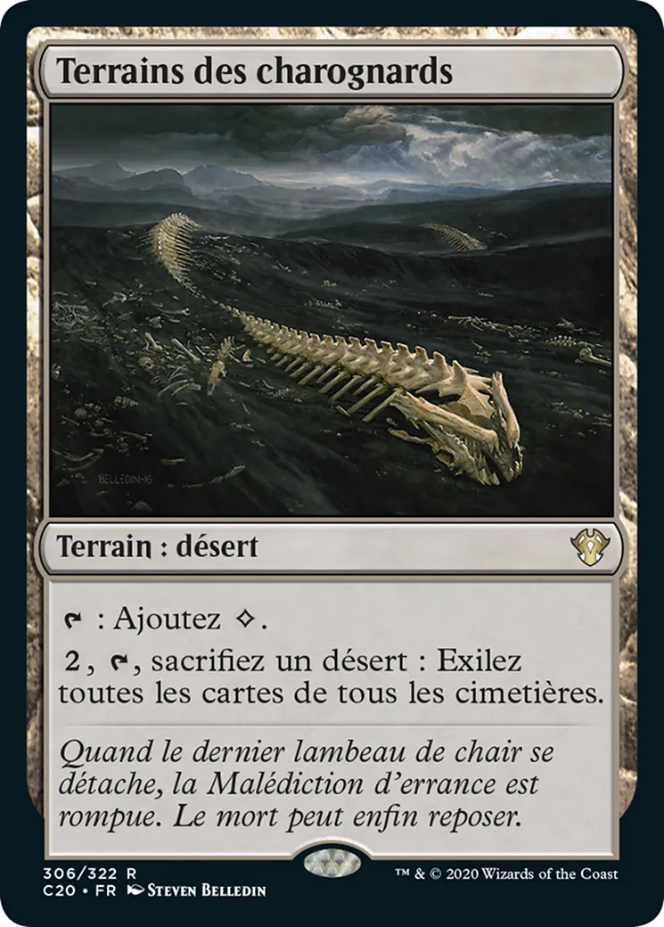 Terrains des charognards — Commander 2020 — Magic: The Gathering
