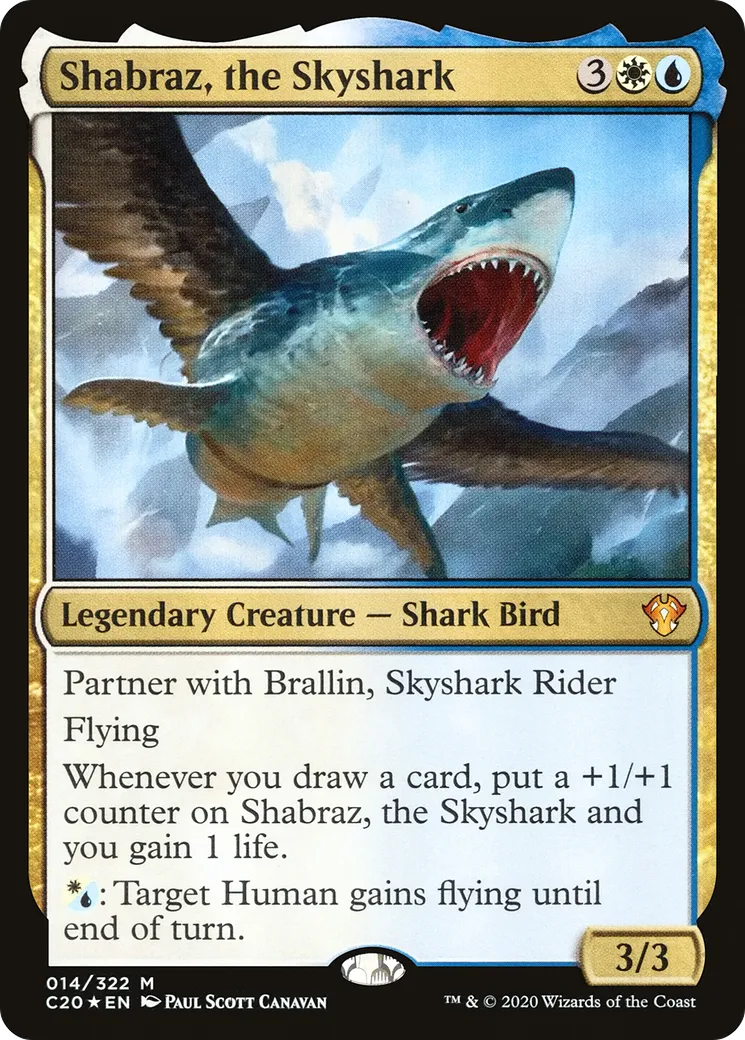 Shabraz, the Skyshark — Commander 2020 — Magic: The Gathering