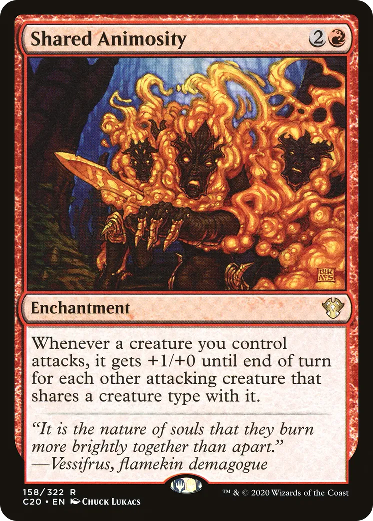 Shared Animosity — Commander 2020 — Magic: The Gathering
