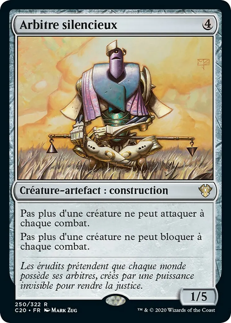 Arbitre silencieux — Commander 2020 — Magic: The Gathering