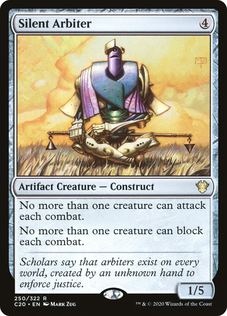 Arbitre silencieux — Commander 2020 — Magic: The Gathering