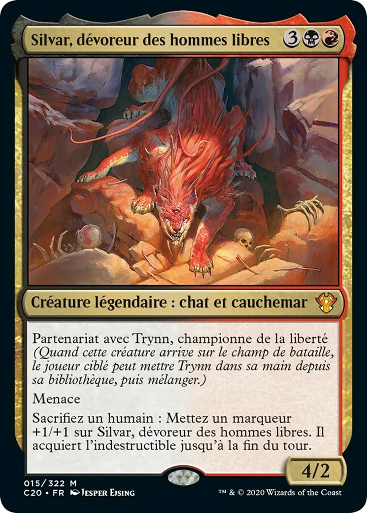 Silvar, dévoreur des hommes libres — Commander 2020 — Magic: The Gathering