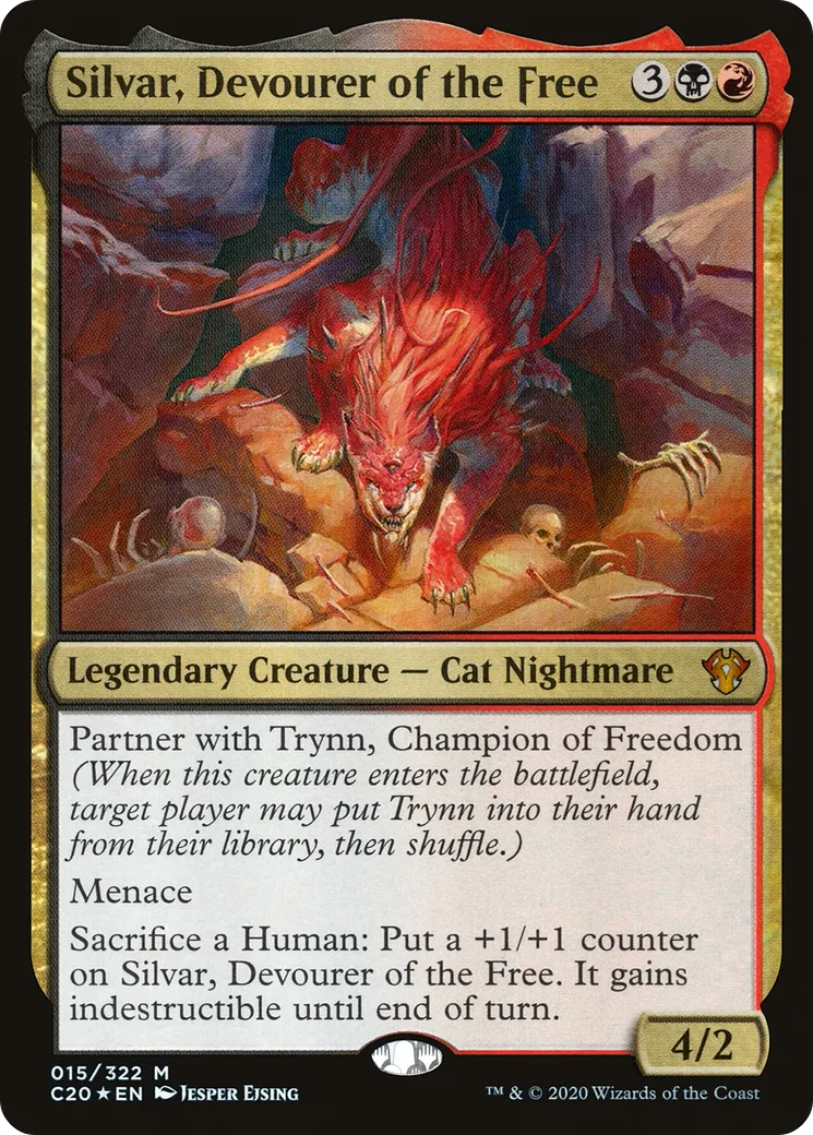 Silvar, Devourer of the Free — Commander 2020 — Magic: The Gathering