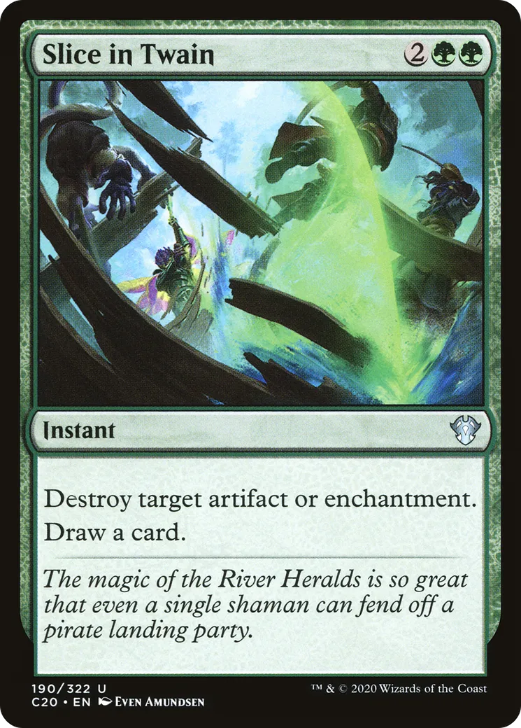Slice in Twain — Commander 2020 — Magic: The Gathering