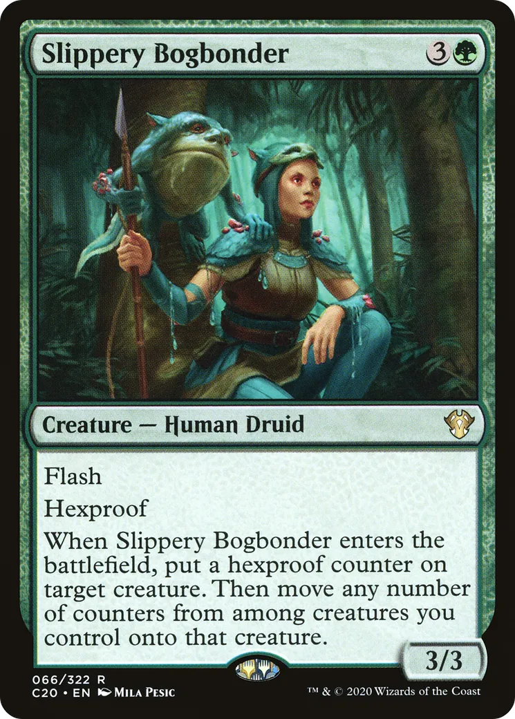 Slippery Bogbonder — Commander 2020 — Magic: The Gathering