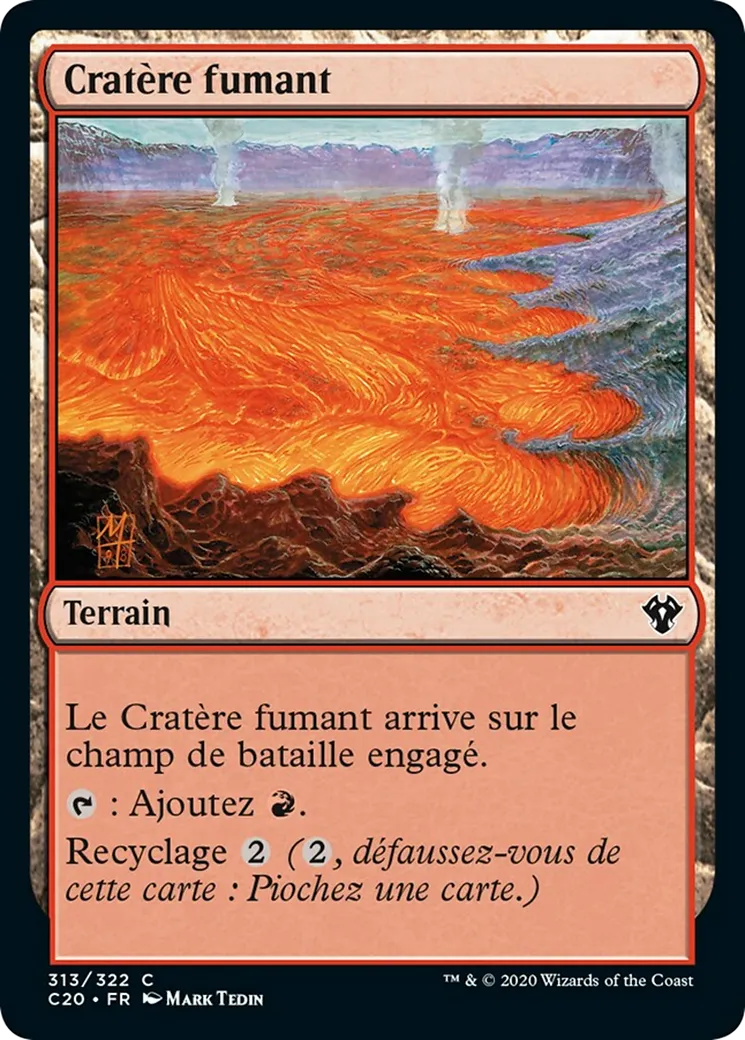 Cratère fumant — Commander 2020 — Magic: The Gathering