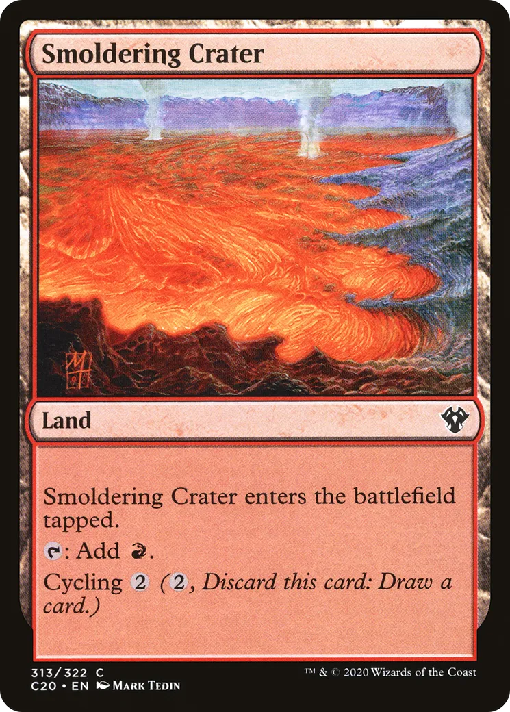 Smoldering Crater — Commander 2020 — Magic: The Gathering