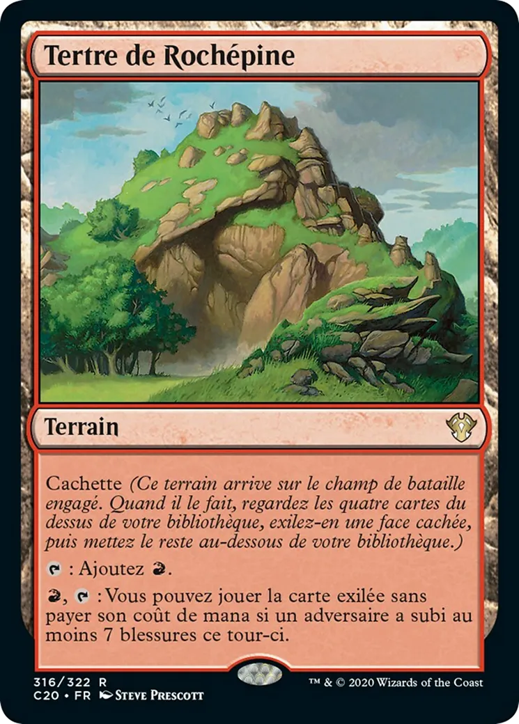 Tertre de Rochépine — Commander 2020 — Magic: The Gathering