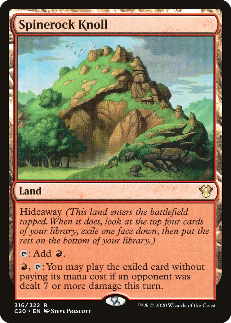Spinerock Knoll — Commander 2020 — Magic: The Gathering
