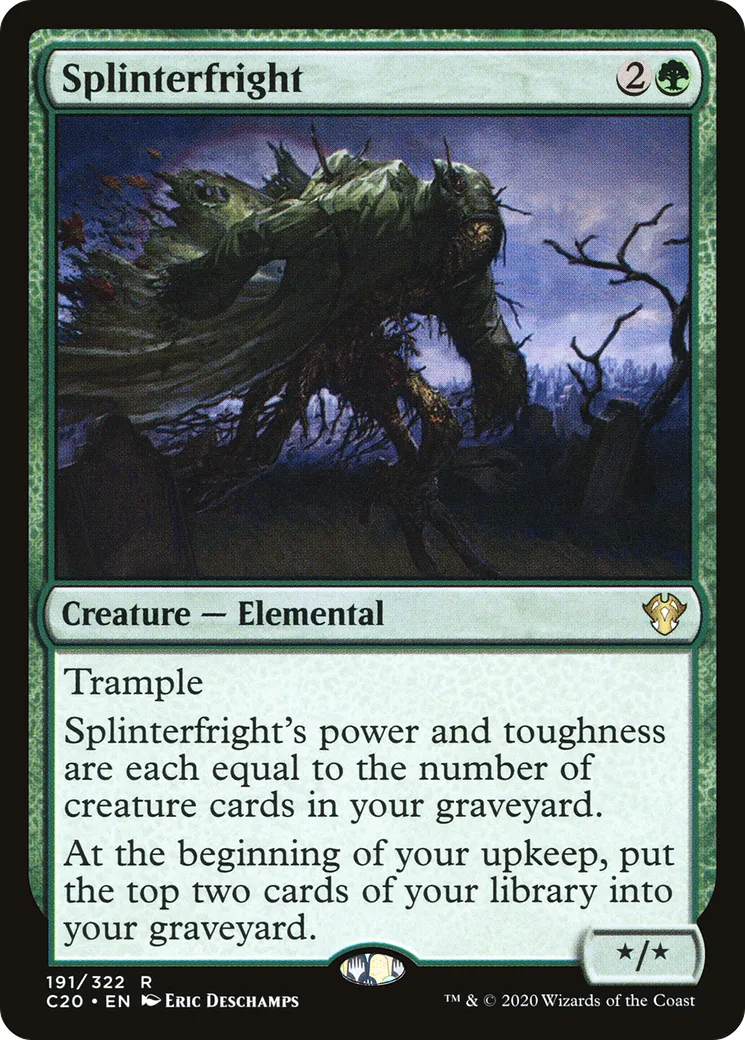 Craintécharde — Commander 2020 — Magic: The Gathering