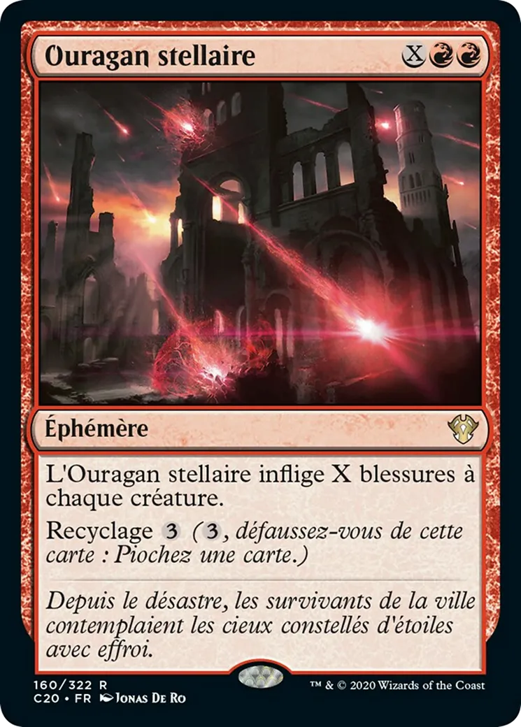 Ouragan stellaire — Commander 2020 — Magic: The Gathering