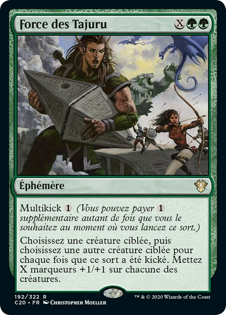 Force des Tajuru — Commander 2020 — Magic: The Gathering