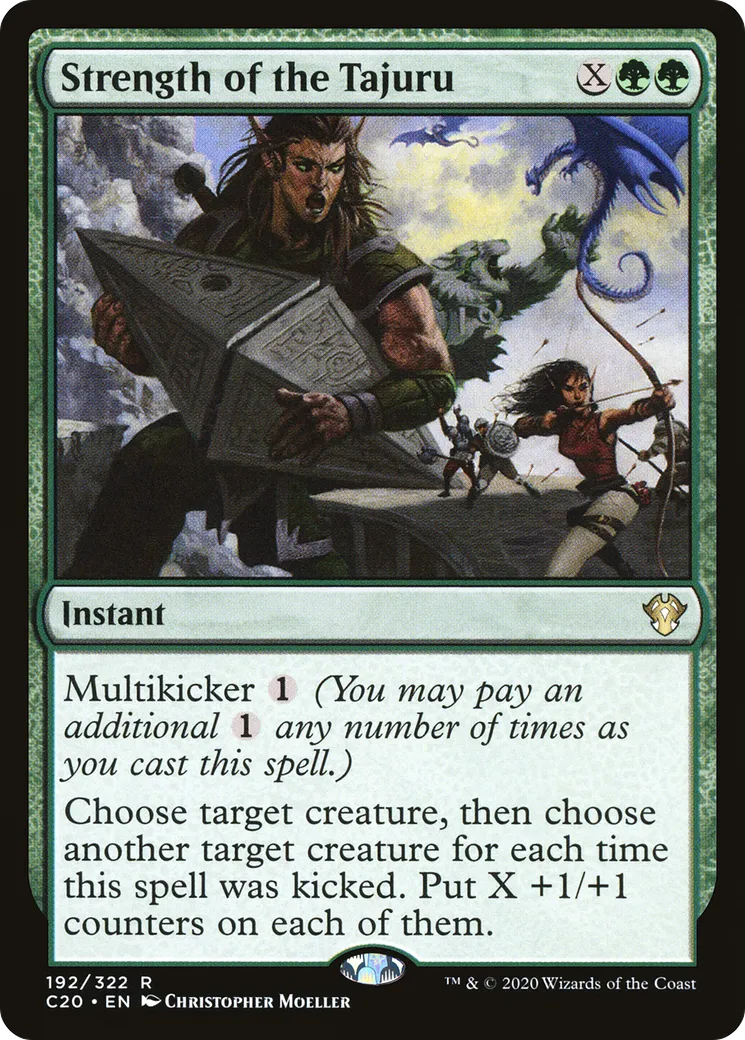 Strength of the Tajuru — Commander 2020 — Magic: The Gathering