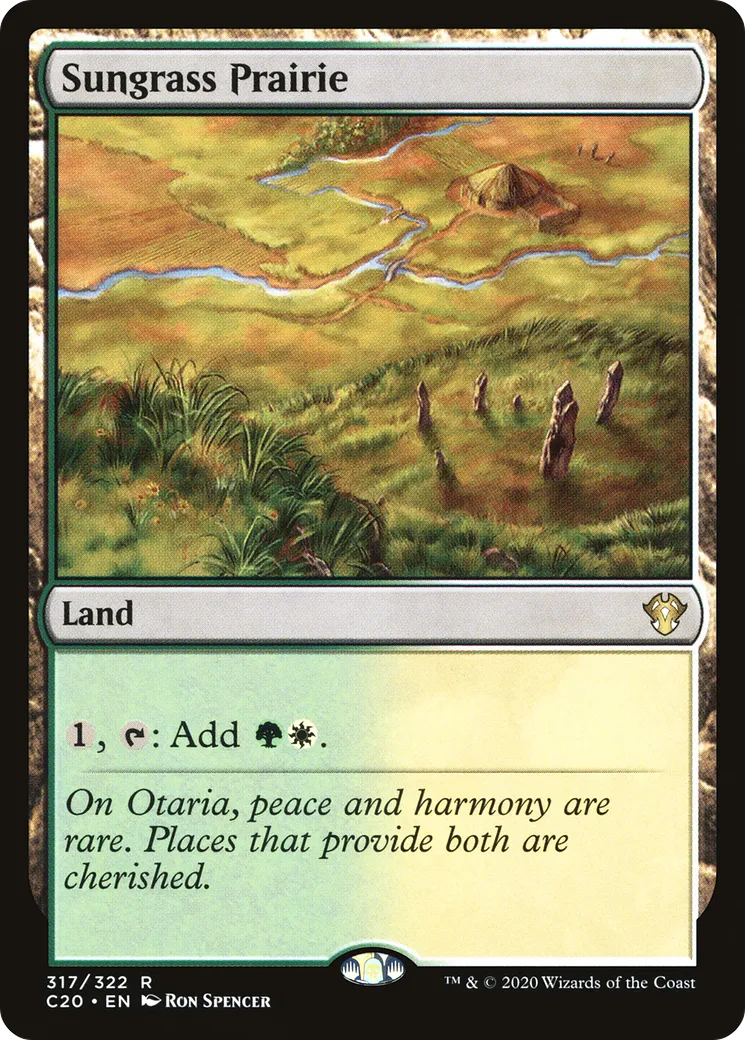 Sungrass Prairie — Commander 2020 — Magic: The Gathering