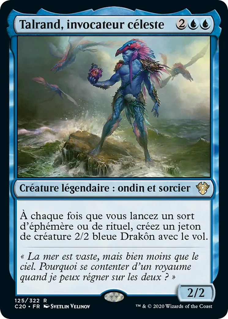 Talrand, invocateur céleste — Commander 2020 — Magic: The Gathering