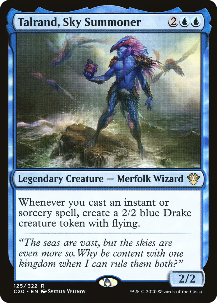 Talrand, Sky Summoner — Commander 2020 — Magic: The Gathering