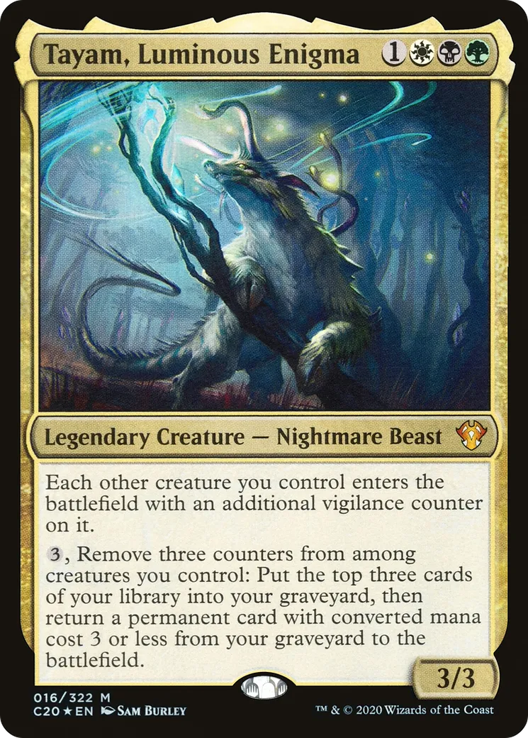 Tayam, Luminous Enigma — Commander 2020 — Magic: The Gathering