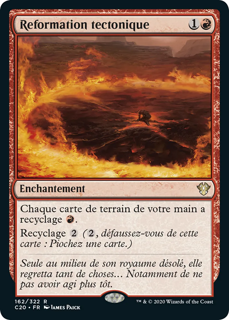 Reformation tectonique — Commander 2020 — Magic: The Gathering