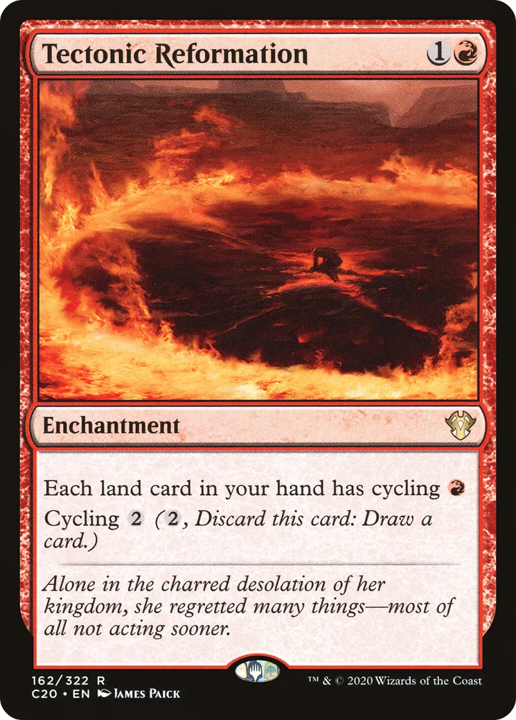 Reformation tectonique — Commander 2020 — Magic: The Gathering