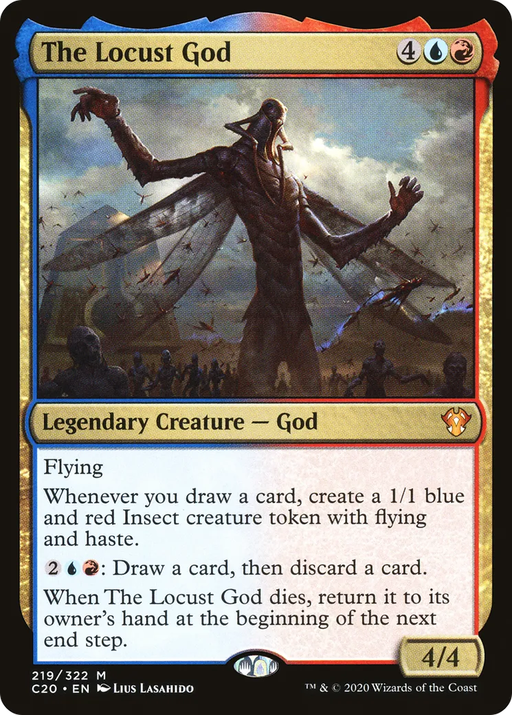 The Locust God — Commander 2020 — Magic: The Gathering