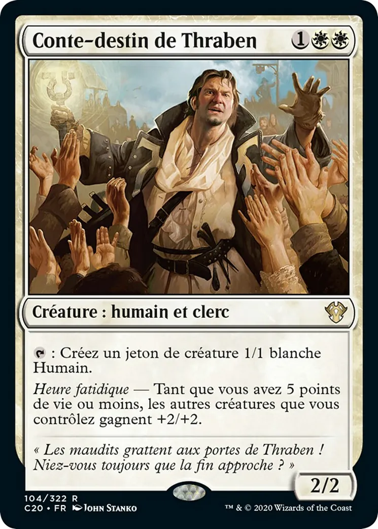 Conte-destin de Thraben — Commander 2020 — Magic: The Gathering