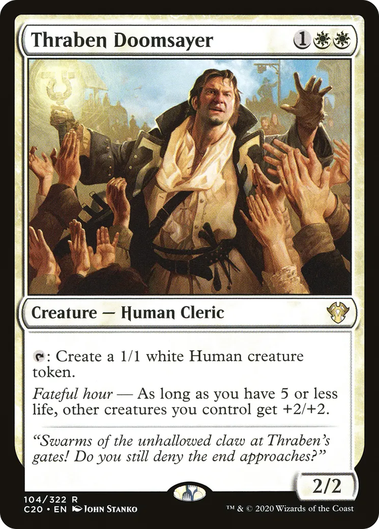 Conte-destin de Thraben — Commander 2020 — Magic: The Gathering
