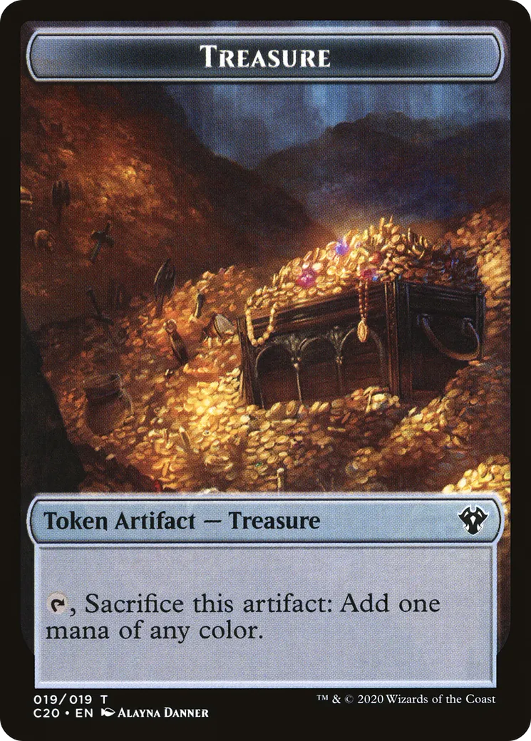 Treasure — Commander 2020 — Magic: The Gathering