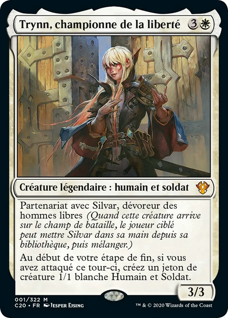 Trynn, championne de la liberté — Commander 2020 — Magic: The Gathering