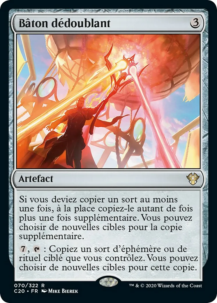 Bâton dédoublant — Commander 2020 — Magic: The Gathering