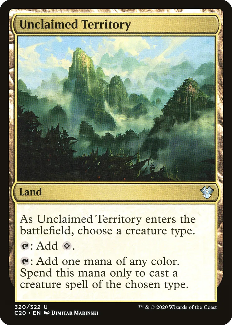 Terra nullius — Commander 2020 — Magic: The Gathering