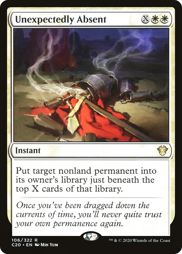 Absence imprévue — Commander 2020 — Magic: The Gathering