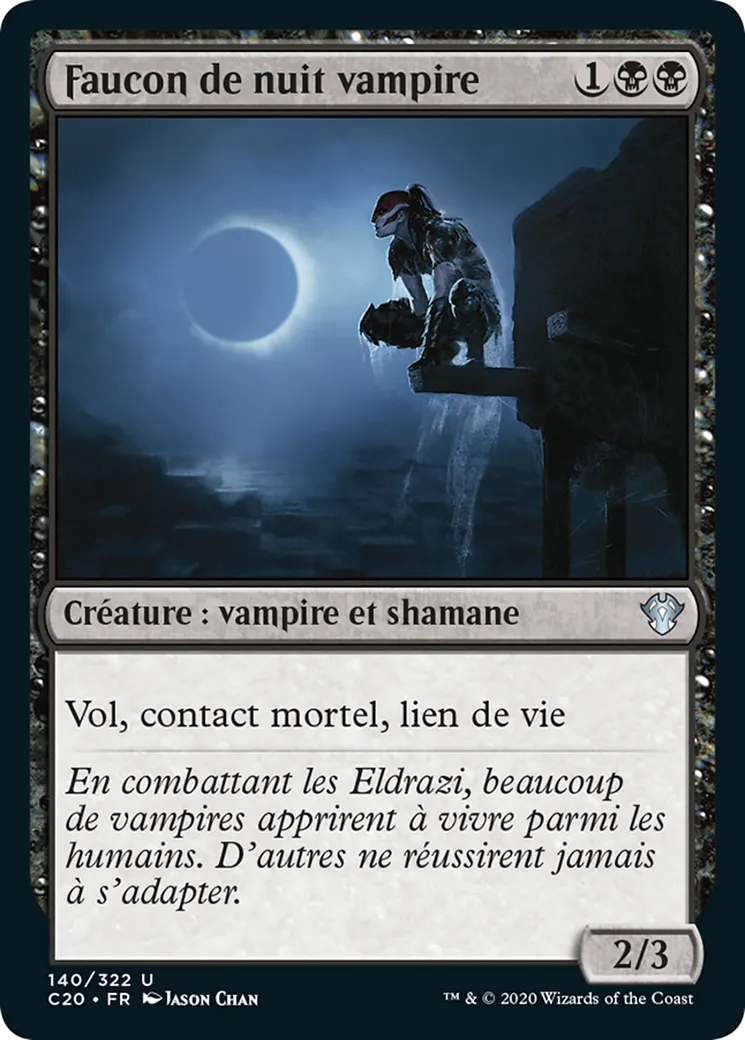 Faucon de nuit vampire — Commander 2020 — Magic: The Gathering