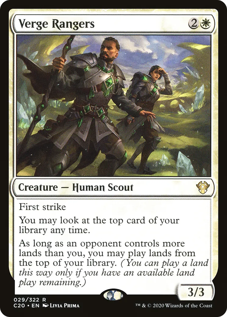 Rangers de l'orée — Commander 2020 — Magic: The Gathering