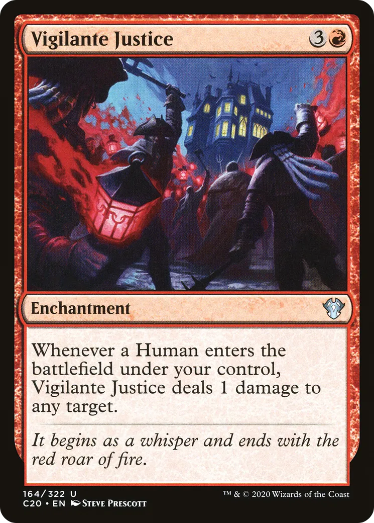 Vigilante Justice — Commander 2020 — Magic: The Gathering