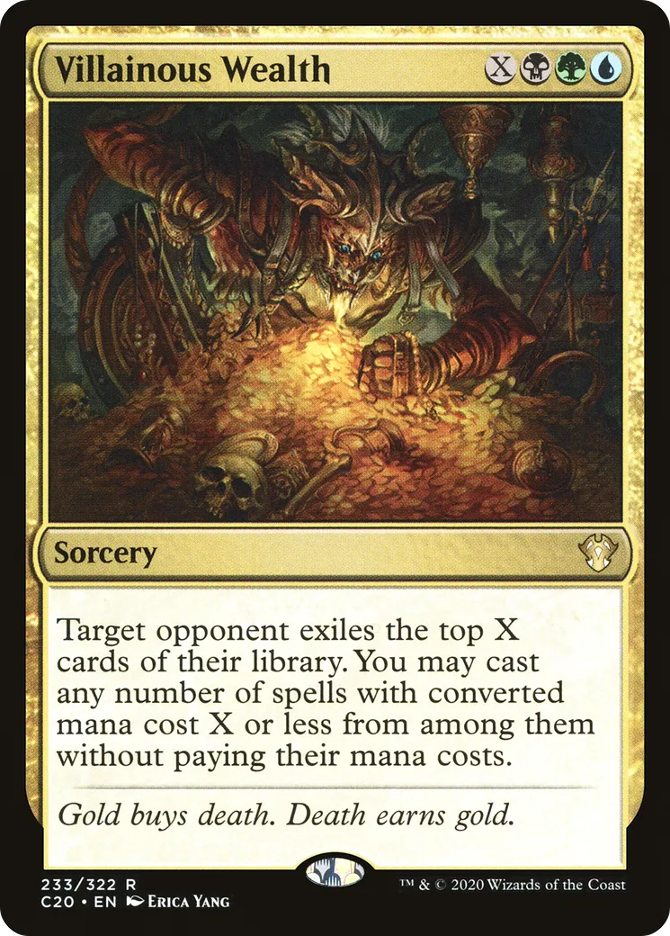 Richesse abominable — Commander 2020 — Magic: The Gathering