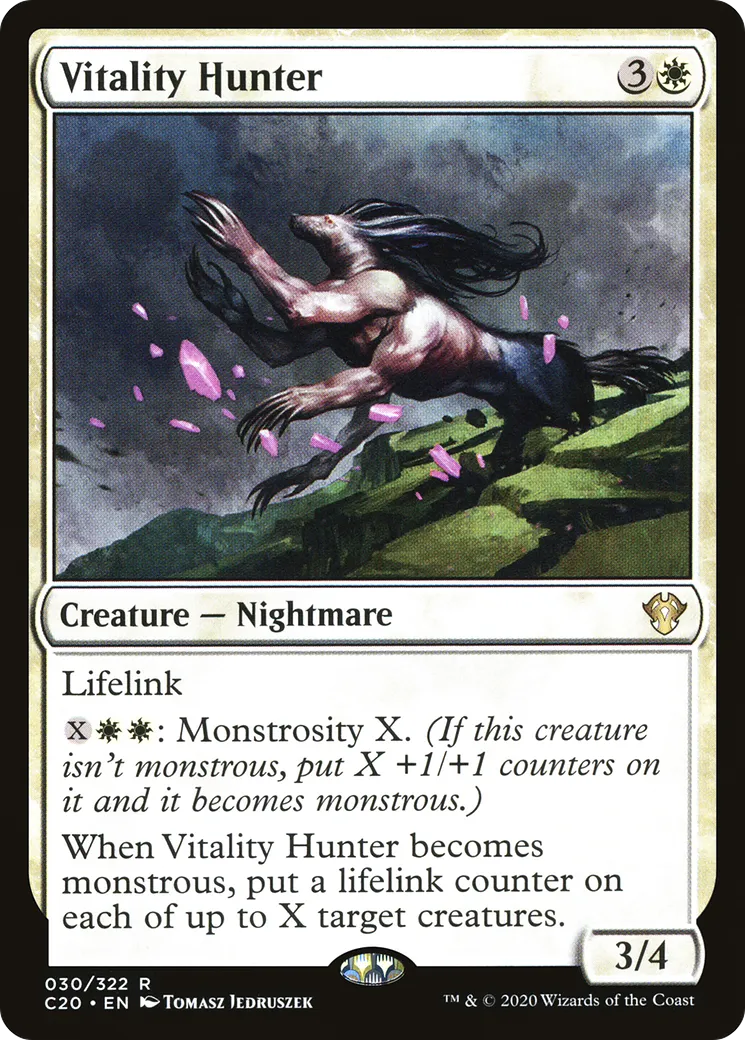 Chasseur de vitalité — Commander 2020 — Magic: The Gathering