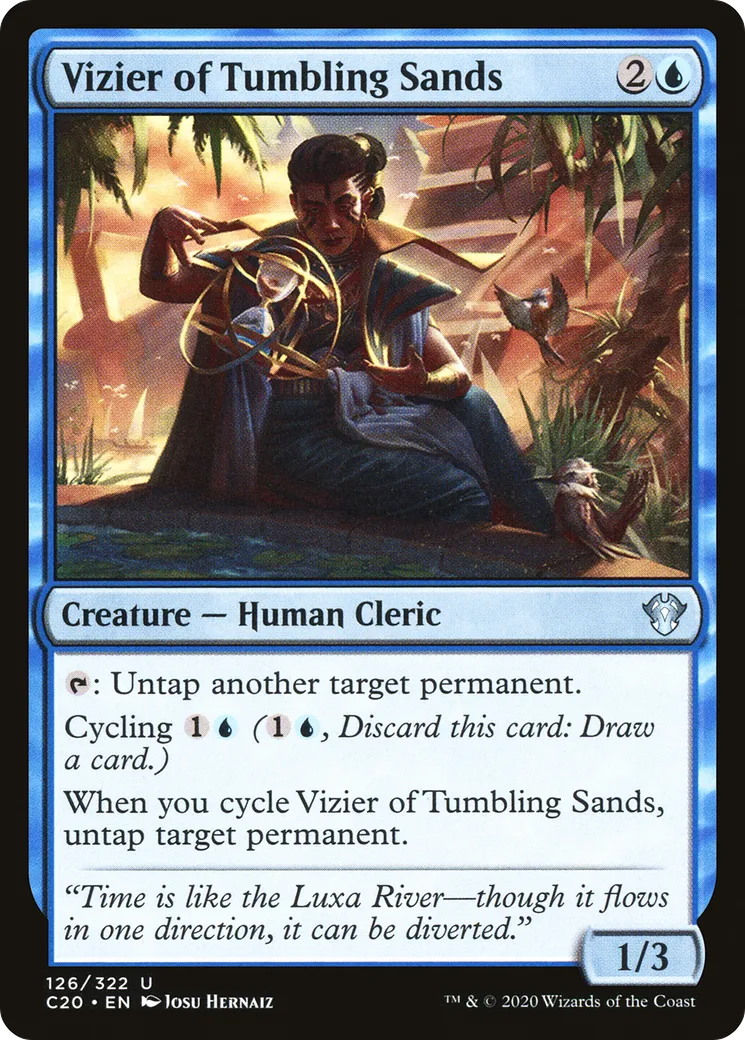 Vizier of Tumbling Sands — Commander 2020 — Magic: The Gathering