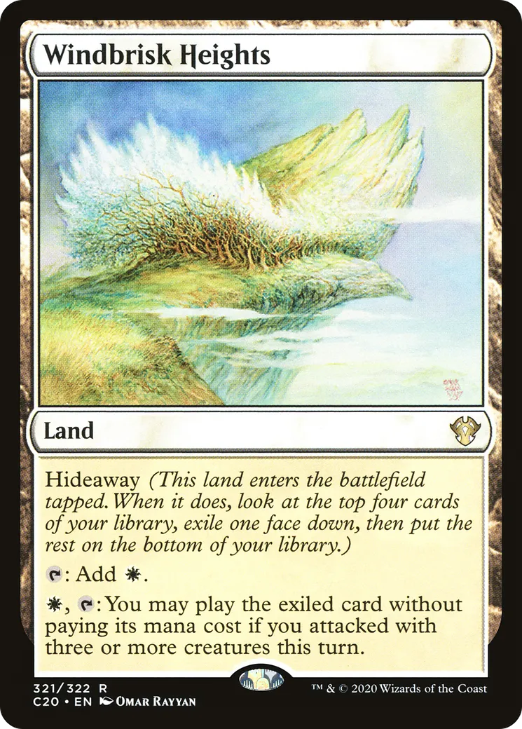 Windbrisk Heights — Commander 2020 — Magic: The Gathering