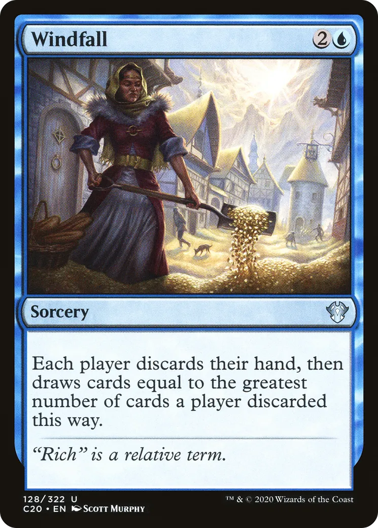 Windfall — Commander 2020 — Magic: The Gathering