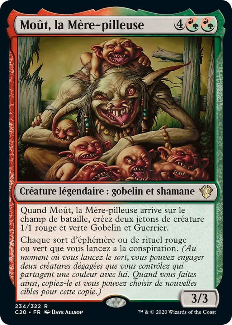 Moût, la Mère-pilleuse — Commander 2020 — Magic: The Gathering