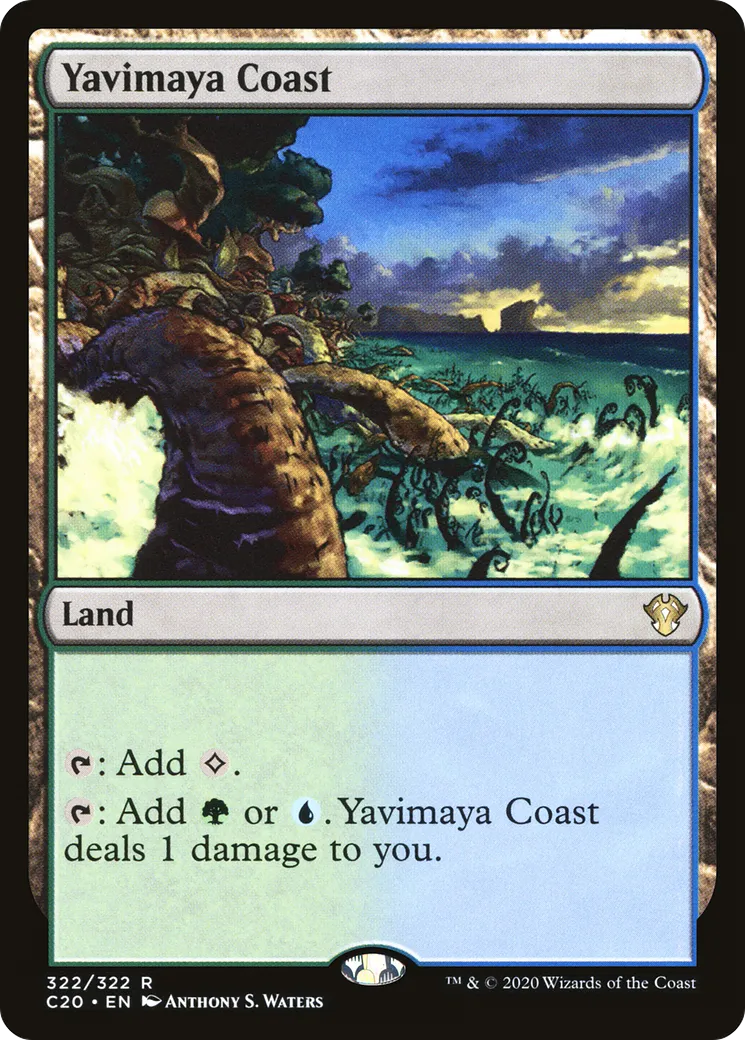 Yavimaya Coast — Commander 2020 — Magic: The Gathering