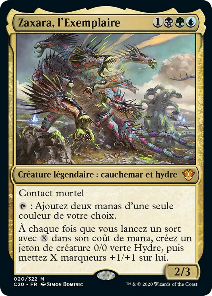 Zaxara, l'Exemplaire — Commander 2020 — Magic: The Gathering